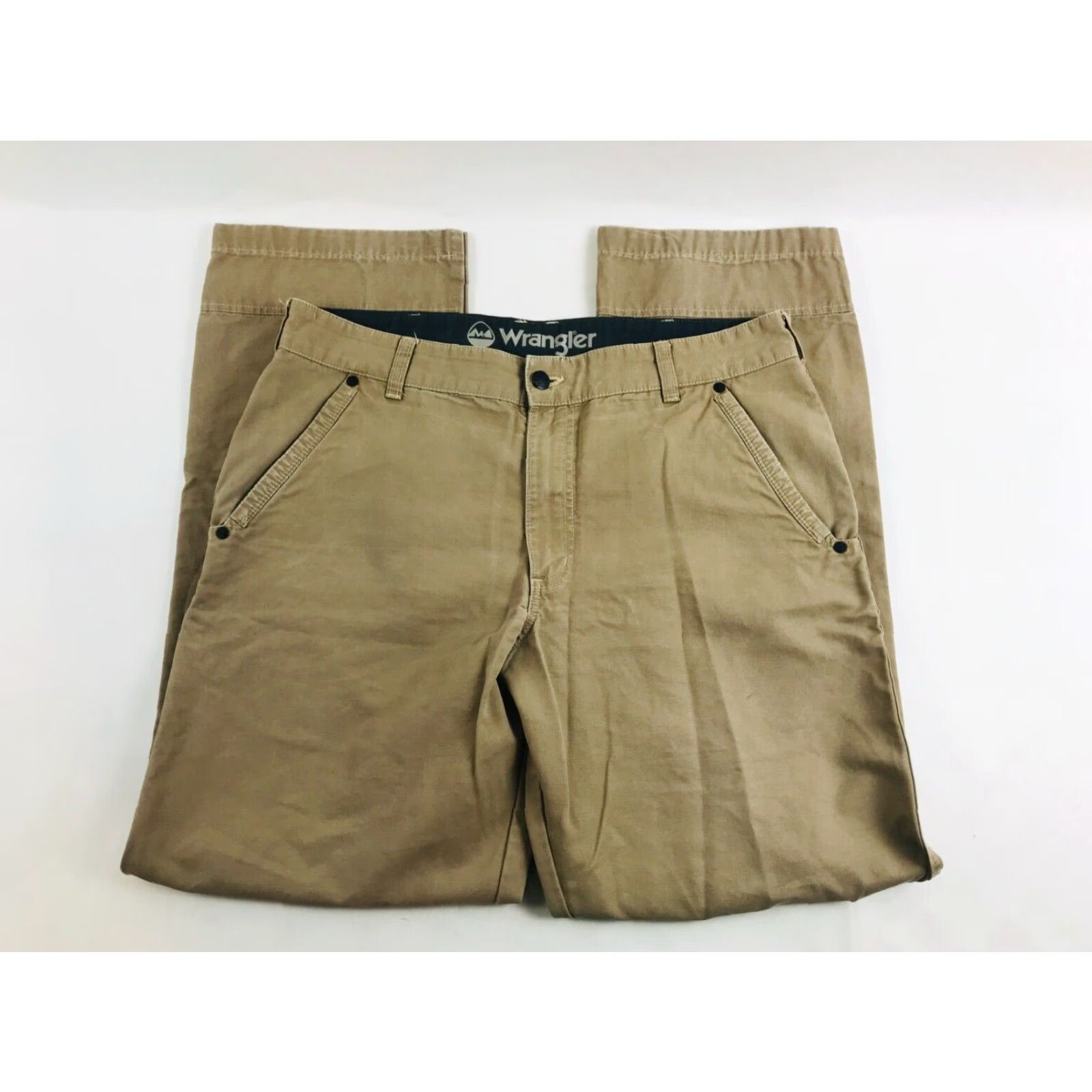 Vintage Outdoor Series Pants Men 34x32 Tan Straight Leg Pockets Cargo Casual Inseam 32 in Brown Size US 34 / EU 50 - 2 Thumbnail