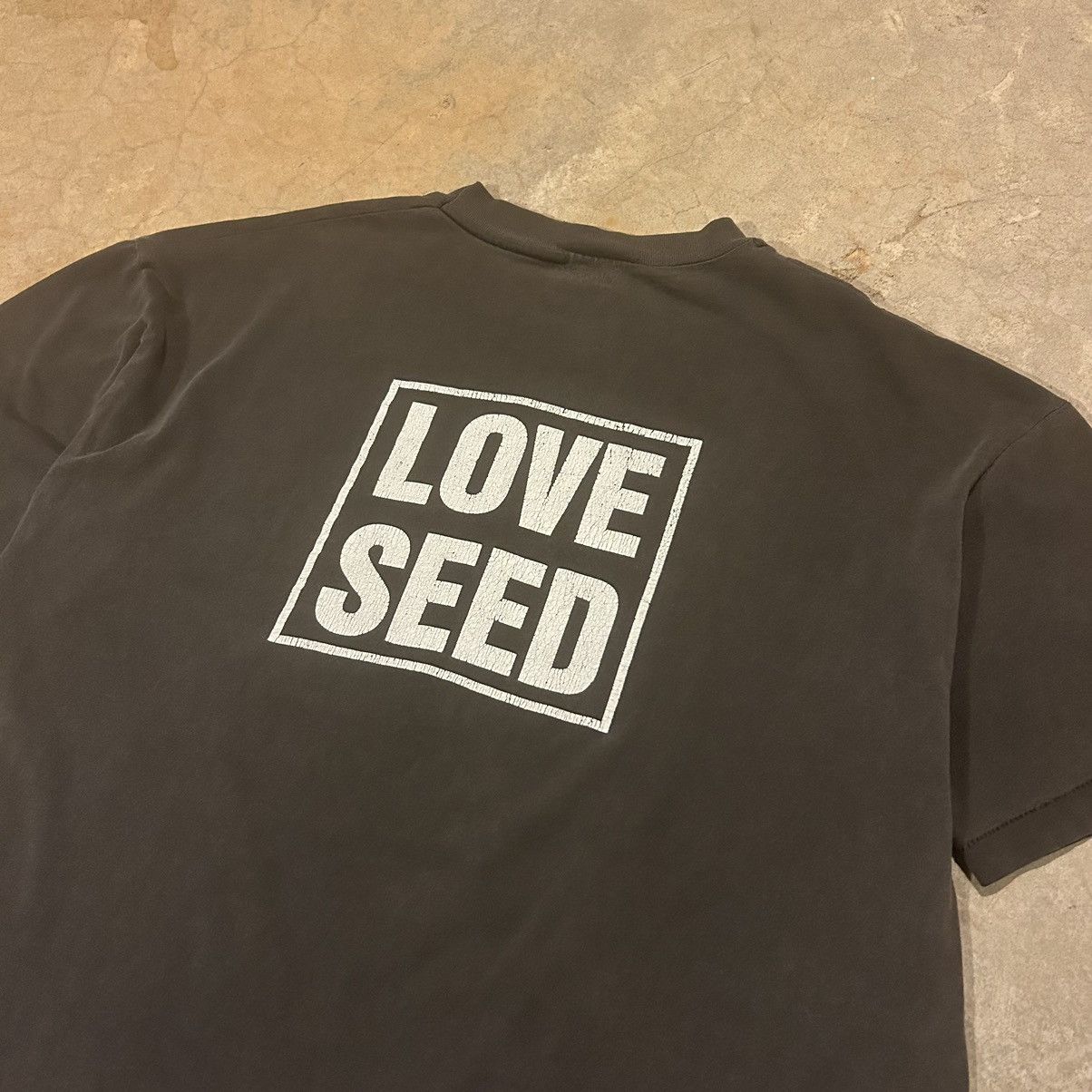 Band Tees × Unsound Rags × Vintage Crazy Vintage 90s Love Seed Faded Distressed Crew Band Tee Size US XL / EU 56 / 4 - 6 Thumbnail