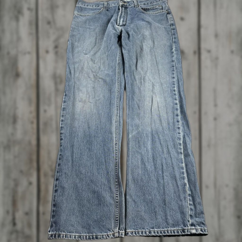 Harley-Davidson Jeans Mens 36x34 Blue Denim Genuine MotorClothes 99027-09VM Jeans束?