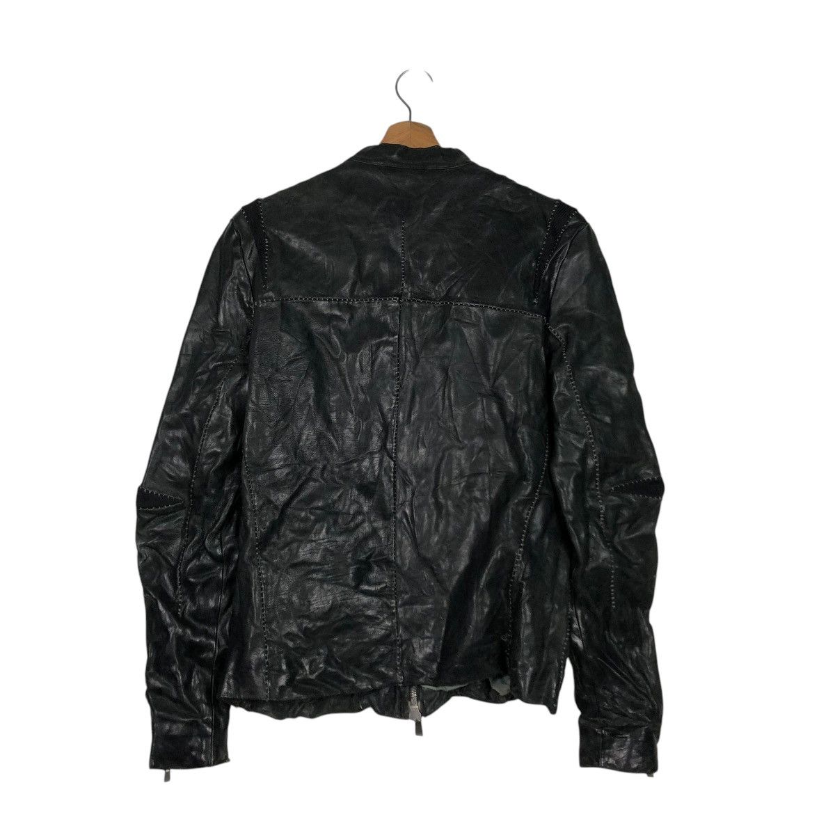 Incarnation 🔥VINTAGE GENUINE LEATHER BIKER JACKET INCARNATION Size US S / EU 44-46 / 1 - 10 Thumbnail
