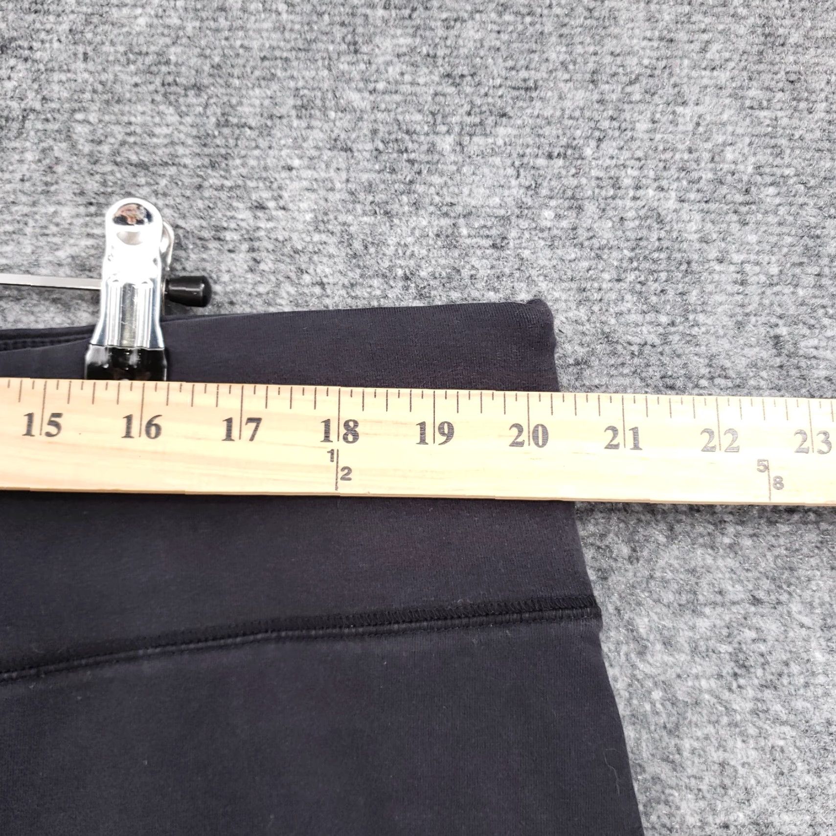 Vintage Livi Active Leggings Womens 22/24 Black High Rise Stretch Pull On Yoga Gym Ankle Size 40" / US 18 - 7 Thumbnail