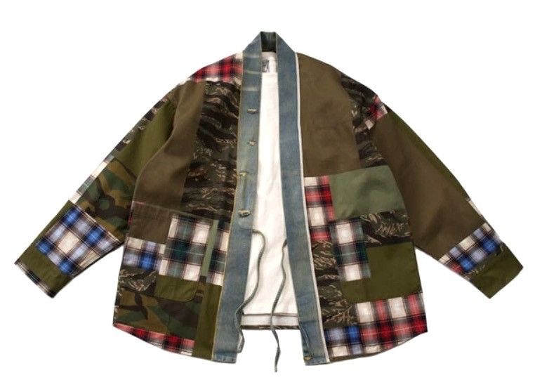 Japanese Brand Military cardigan limited edition readymade Size US L / EU 52-54 / 3 - 1 Thumbnail