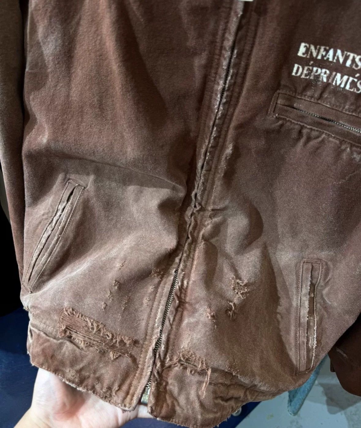 Enfants Riches Deprimes Enfants Riches Deporimes 23FW ERD Brown Kahart Jacket Size US S / EU 44-46 / 1 - 4 Thumbnail