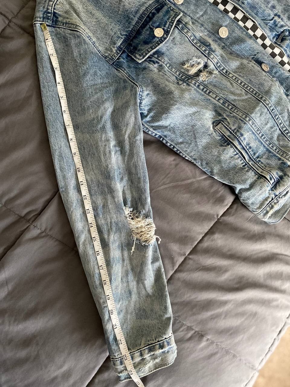 Pacsun Pacsun Distressed Denim Jean Jacket Size US M / EU 48-50 / 2 - 11 Thumbnail