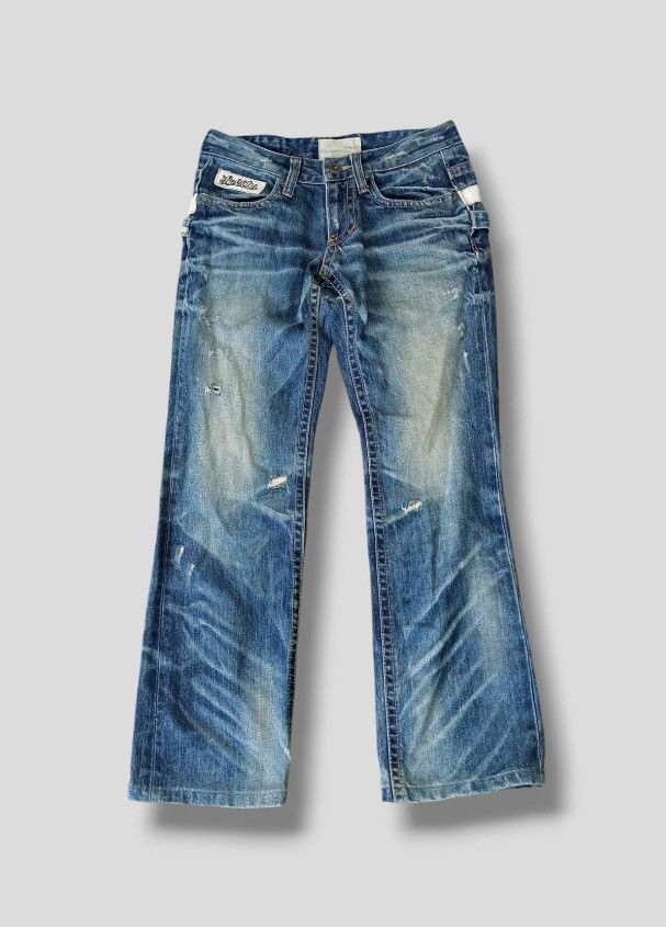 Hysteric Glamour A06 Lolita by Concert Club Flare Jeans Size 31" - 1 Thumbnail