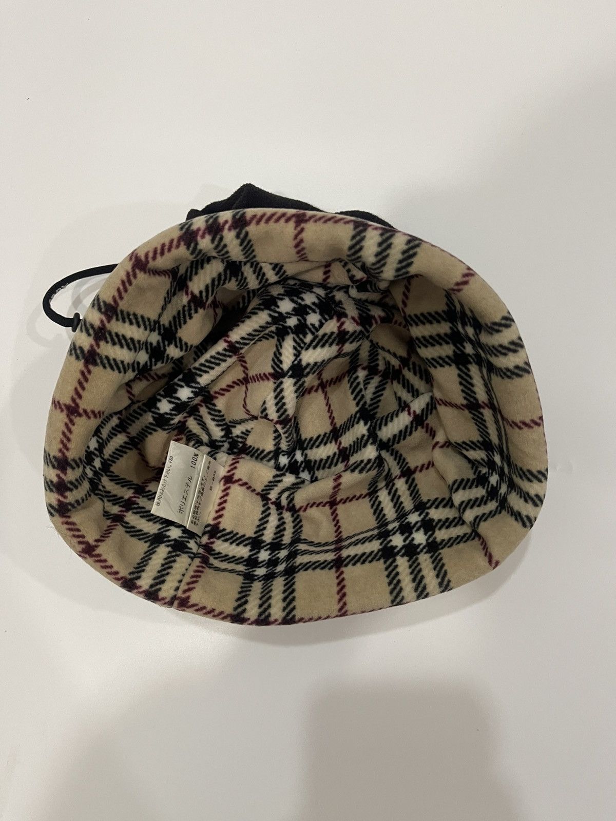 Burberry Burberry Check Cashmere belnd Beanie Size ONE SIZE - 3 Thumbnail