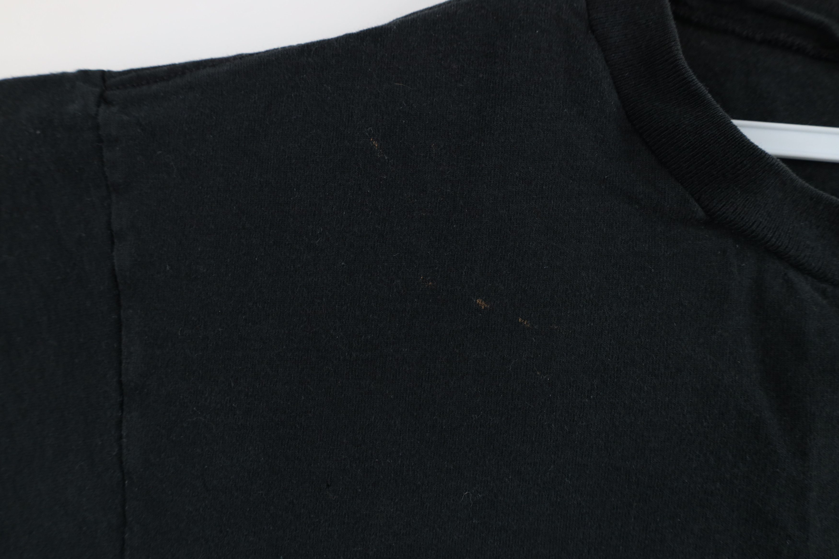 Vintage Vintage 90s Streetwear Short Sleeve T-Shirt Black Cotton Size US XL / EU 56 / 4 - 5 Thumbnail
