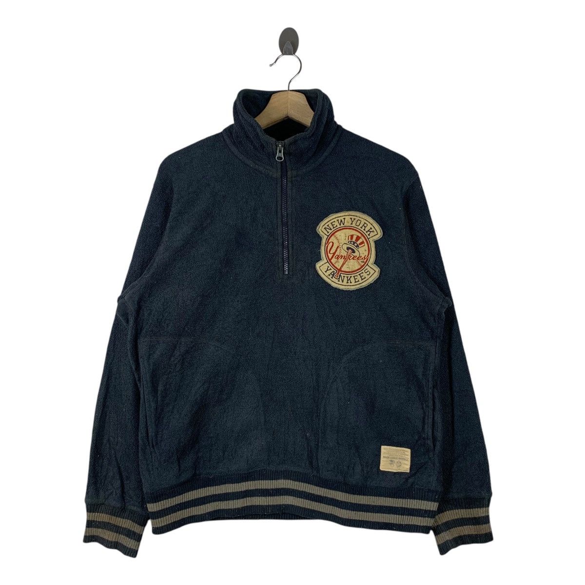 MLB New York YANKEES MLB Baseball Team Half Zipper Sweatshirt Size US L / EU 52-54 / 3 - 1 Thumbnail
