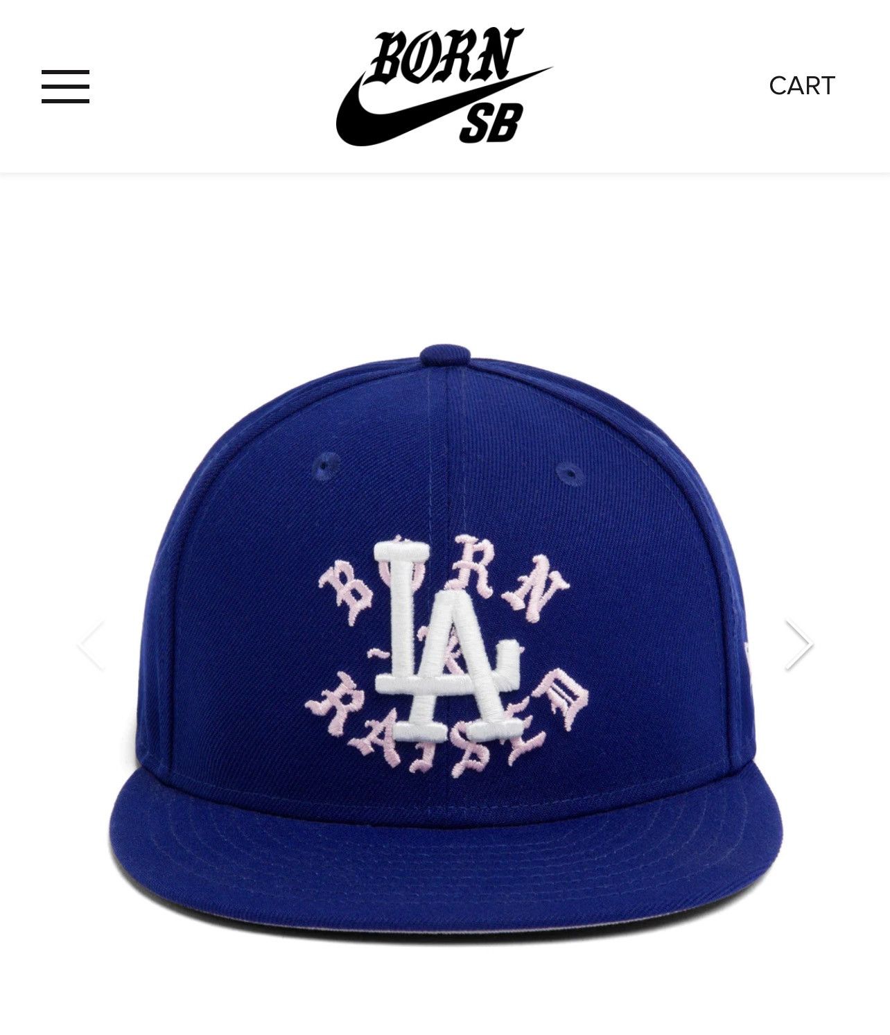 Born X Raised × New Era × Nike NEW ERA BORN X RAISED NIKE SB 