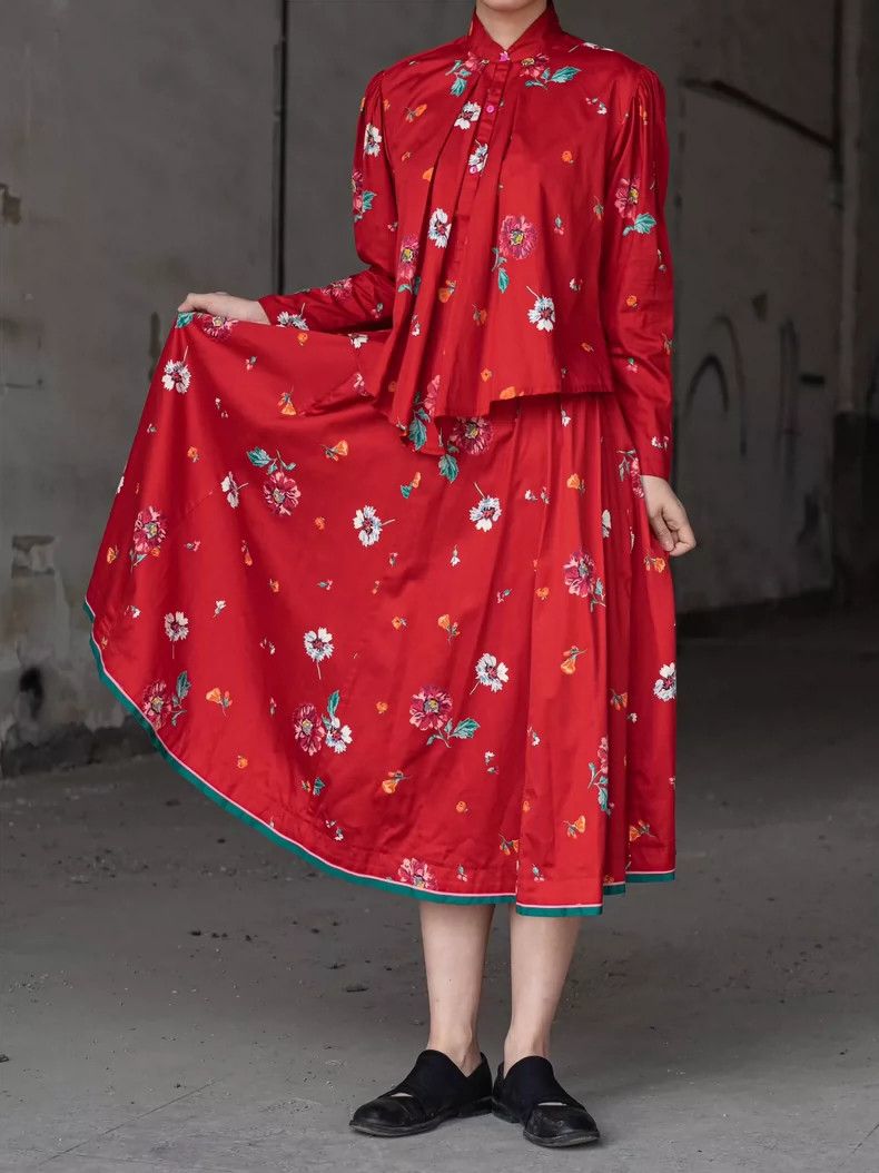 Kenzo KENZO Poster/shout red flower set Size M / US 6-8 / IT 42-44 - 3 Thumbnail