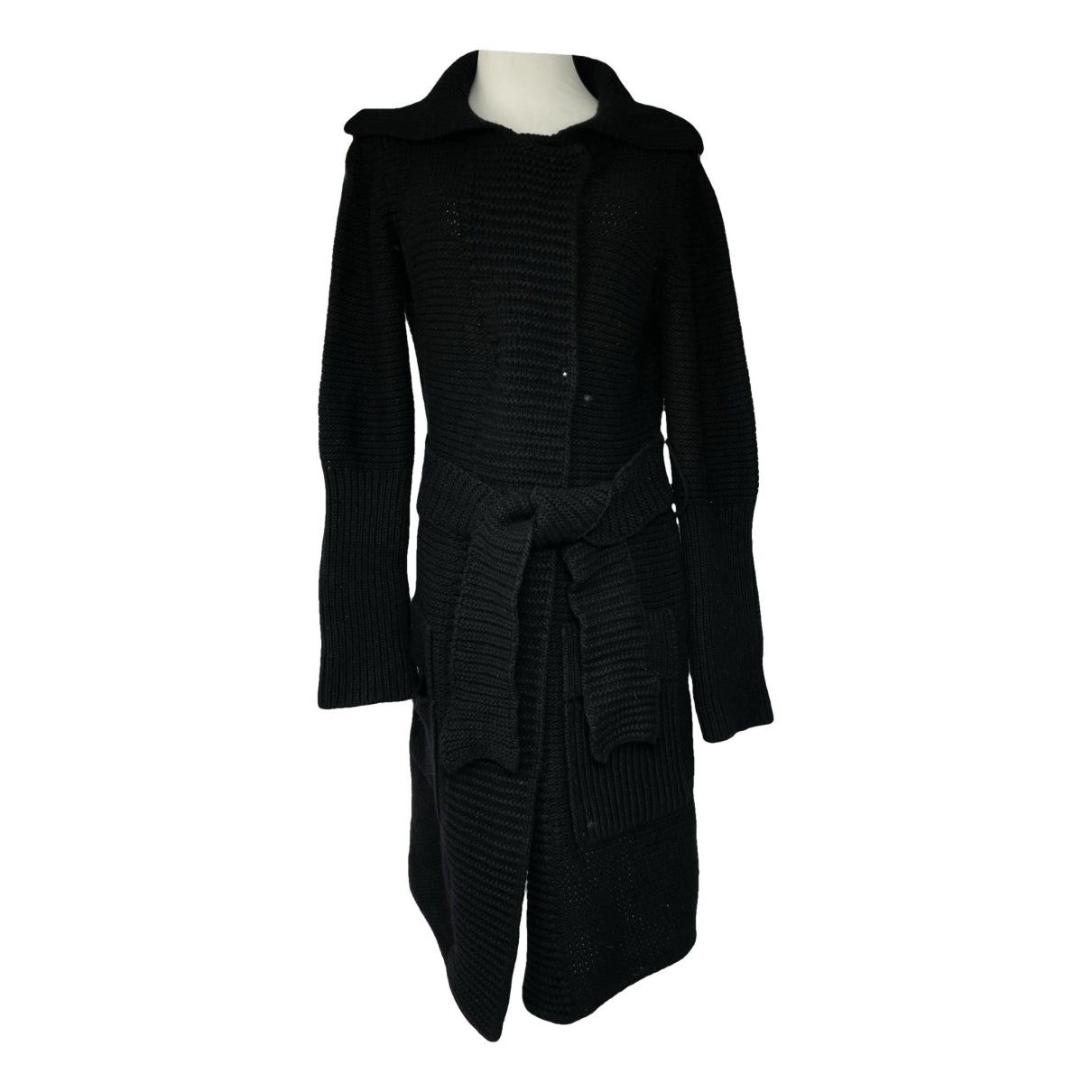 See by Chloe See by Chloé Black Wool Trench Coat Size M / US 6-8 / IT 42-44 - 1 Thumbnail