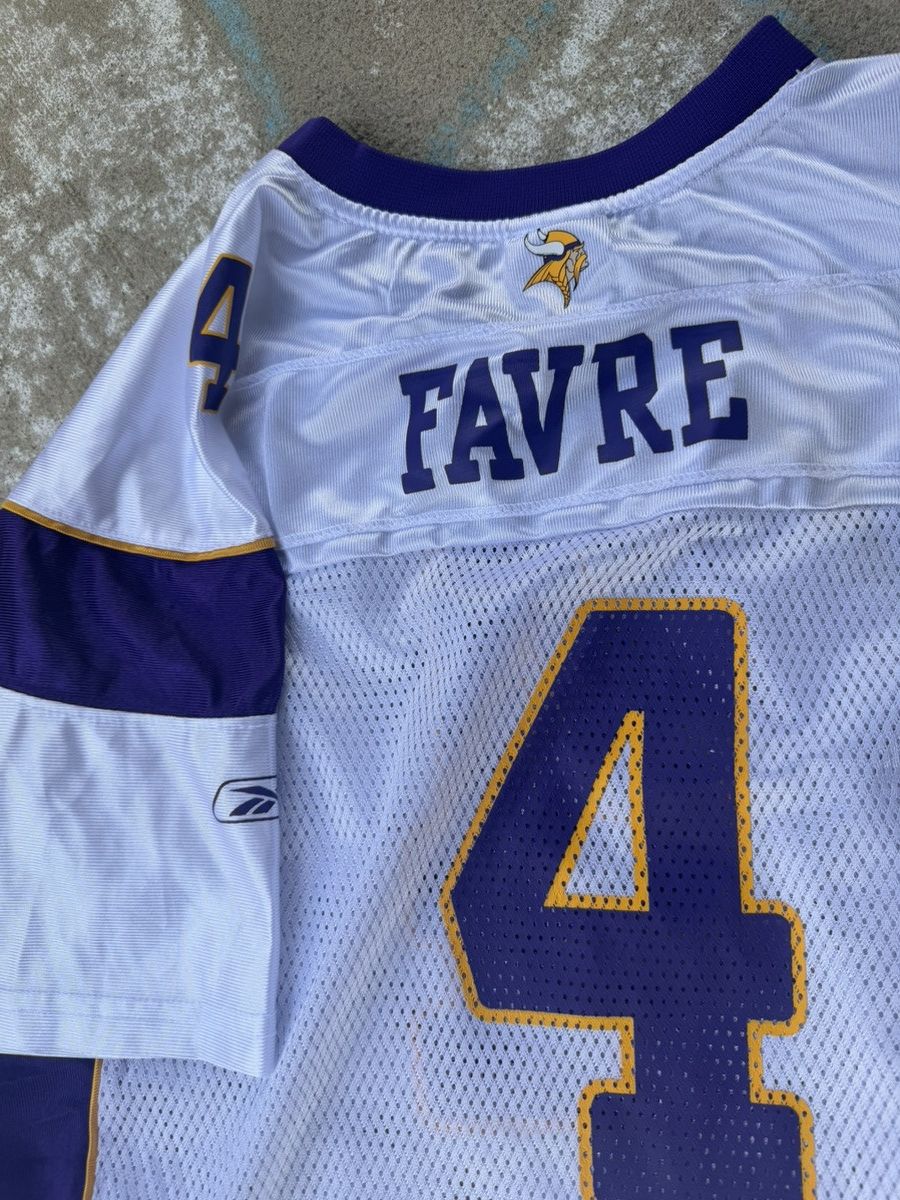 Reebok Vintage Reebok Vikings Brett Favre Jersey Size US XL / EU 56 / 4 - 5 Thumbnail