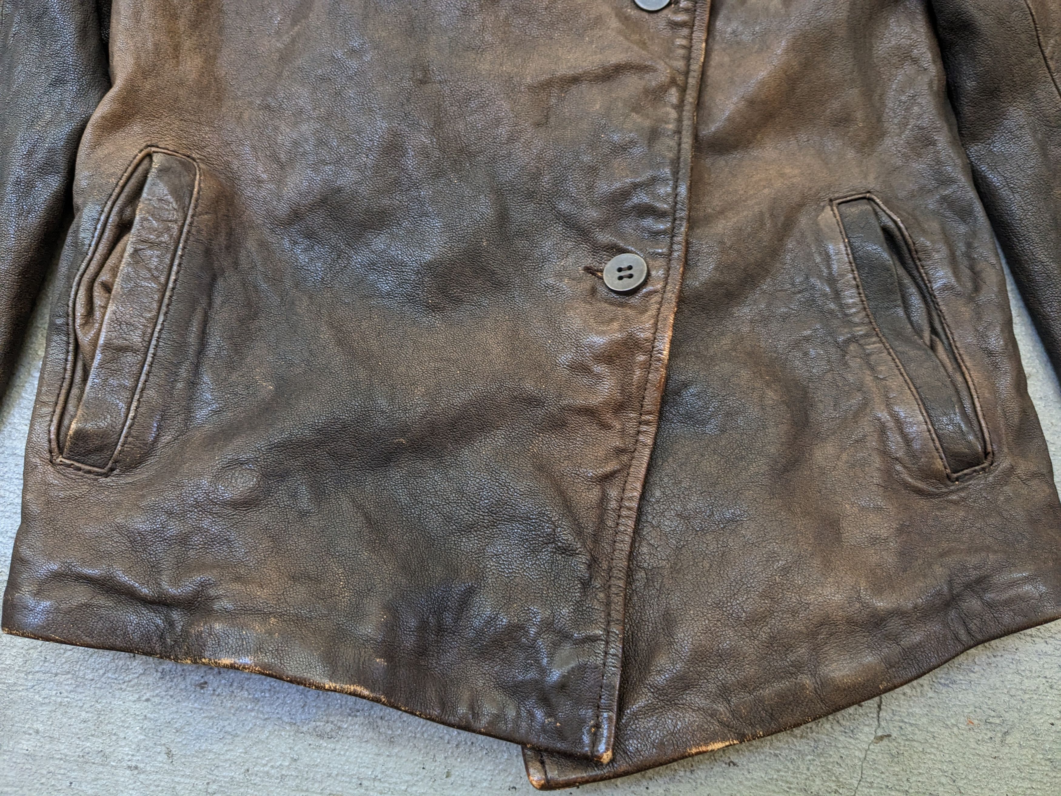 Allsaints Allsaints Leather Jacket Brown Women 6 Asymmetrical Size M / US 6-8 / IT 42-44 - 6 Thumbnail