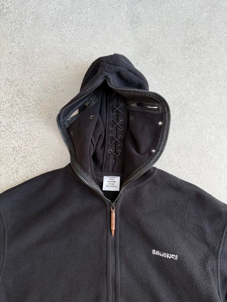 Vetements Vetements 19SS Gimp Mask Fleece Hoodie Jacket Size US S / EU 44-46 / 1 - 7 Thumbnail