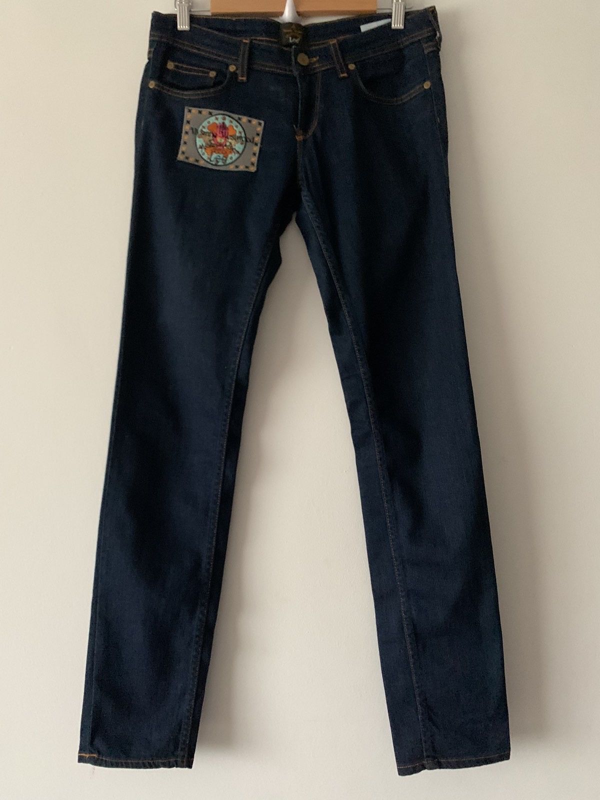 Lee × Vivienne Westwood 🔥 Lee x Vivienne Westwood Blue Jeans Size 27" / US 4 / IT 40 - 1 Thumbnail