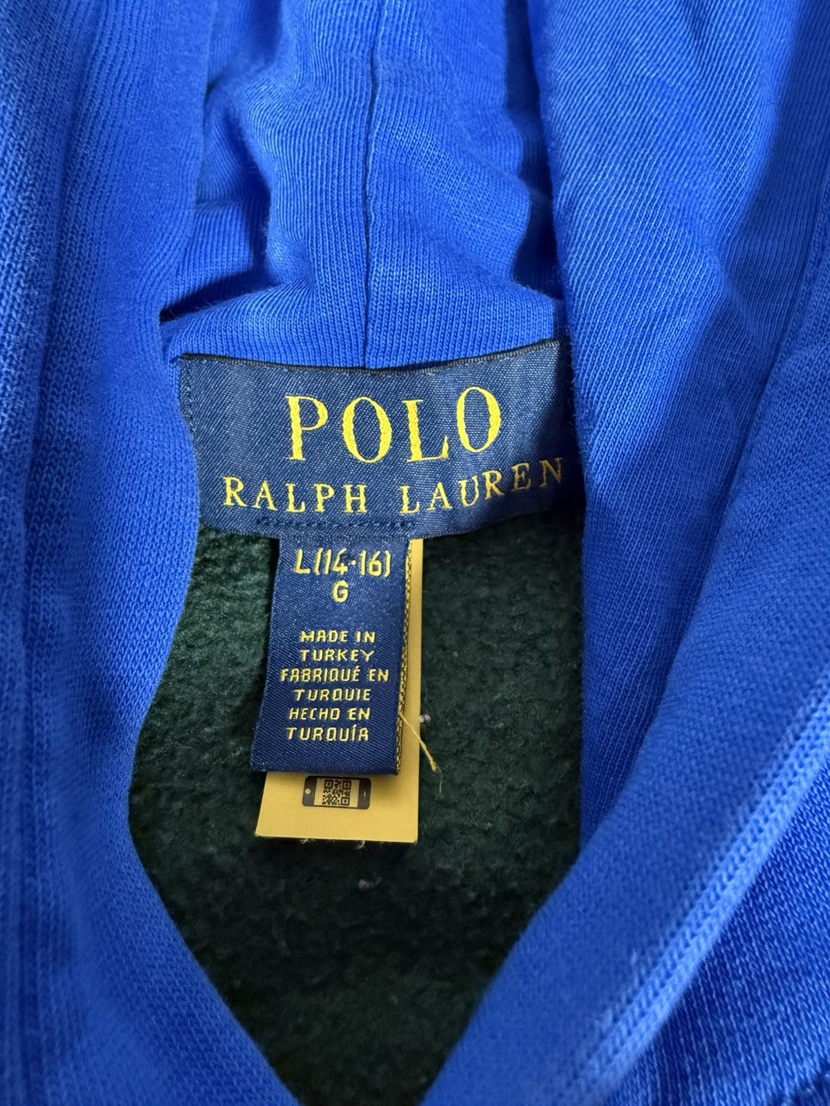 Polo Ralph Lauren Polo Ralph Lauren Polo Bear Colorblock Hoodie Size US XS / EU 42 / 0 - 6 Thumbnail