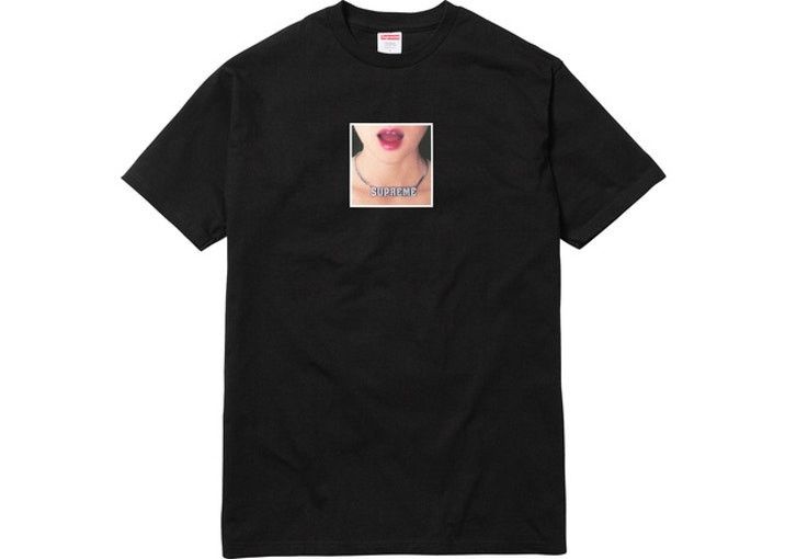 Image of Supreme Necklace Tee Black, Men's (Size Small)