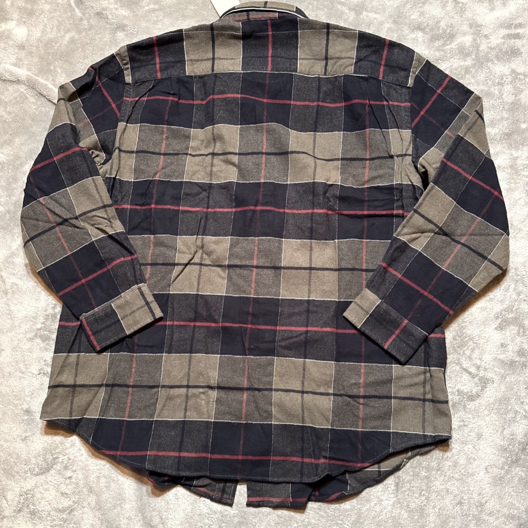 Orvis Orvis Shirt Mens XL Gray Blue Red Flannel Pockets Outdoor Classic Size US XL / EU 56 / 4 - 6 Thumbnail