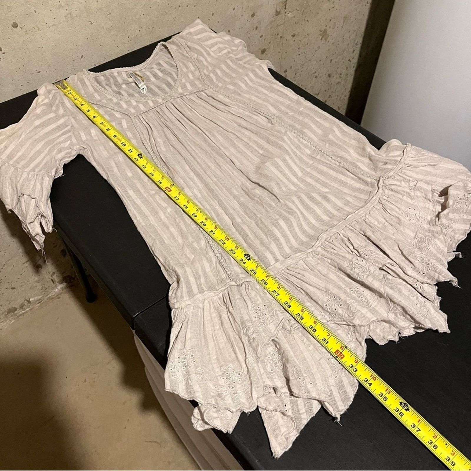 Other Mariaretto Tunic Top Mini Dress Layered Ruffles Lagenlook L Size L / US 10 / IT 46 - 7 Thumbnail