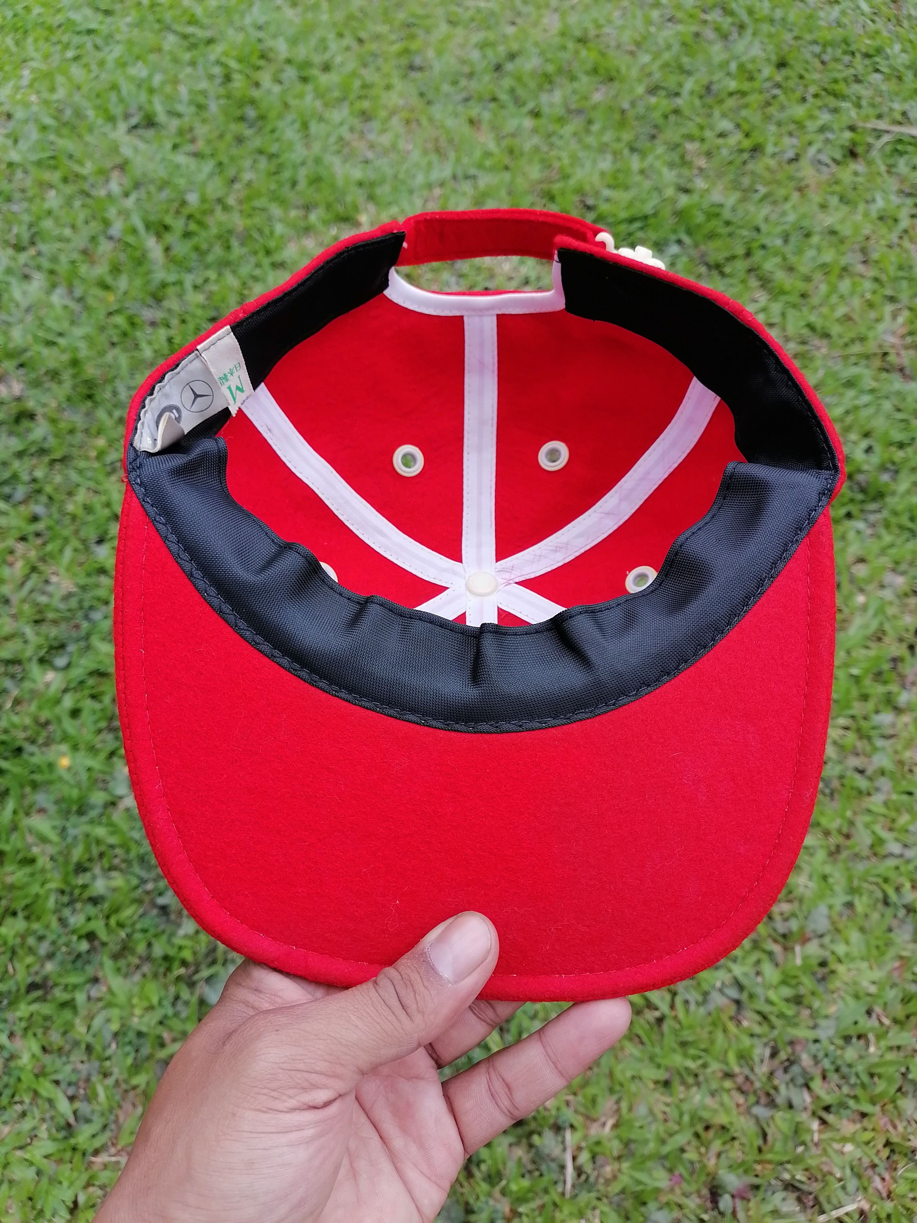 Mercedes-Benz × Sports Specialties × Vintage Vintage 80s Mercedes Benz 6 Panel Wool Cap Size ONE SIZE - 7 Thumbnail