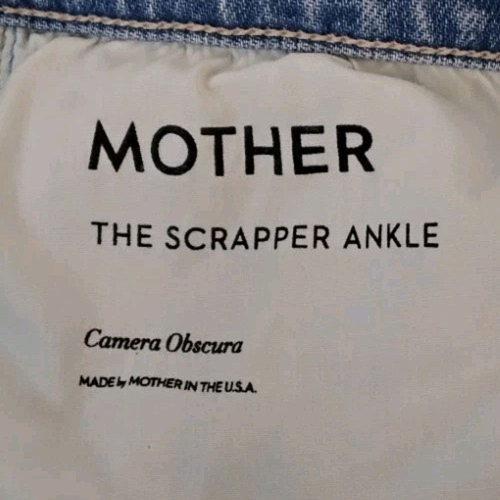 MOTHER Mother The Scrapper Ankle Jeans Women's 28" Light Wash Denim Size 28" / US 6 / IT 42 - 13 Thumbnail