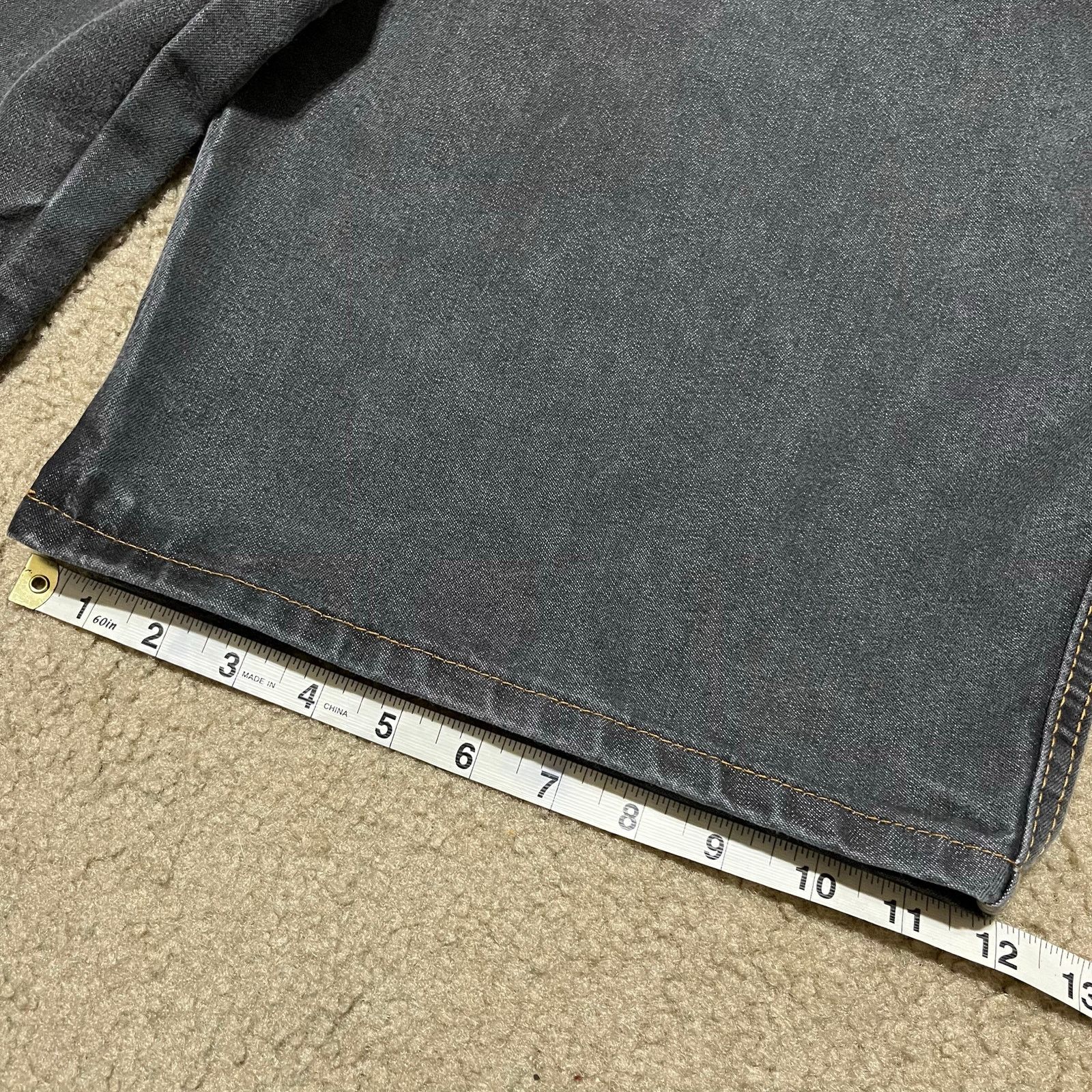 Other Y2K Baggy Skater Big Pocket Long Grey Jorts 32W Size US 32 / EU 48 - 5 Thumbnail