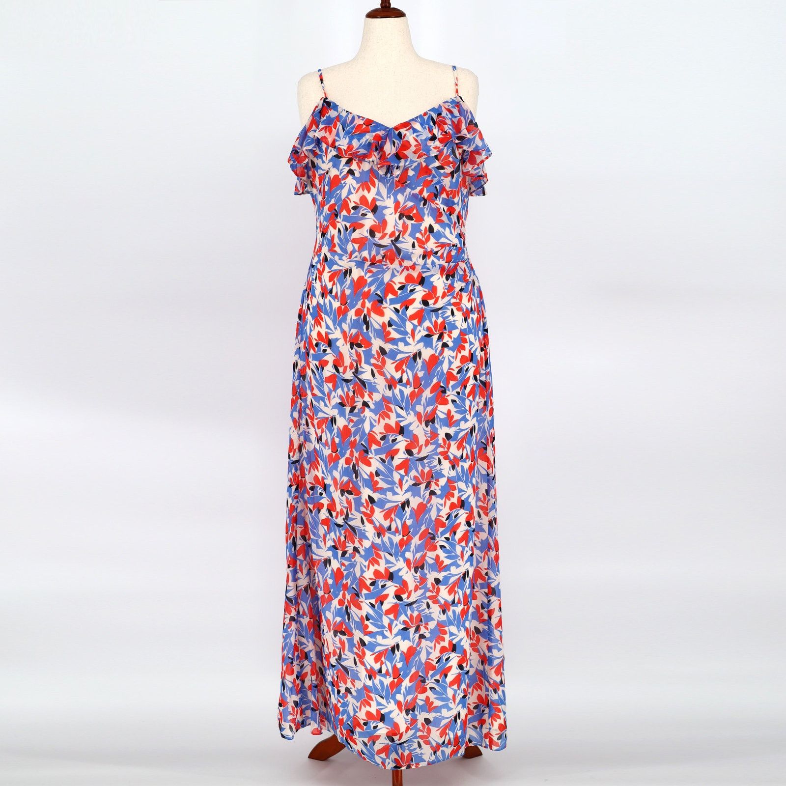 Ralph Lauren Ralph Lauren Women Cold-Shoulder Maxi Gown Dress Size 16 Size XXL / US 16-18 / IT 52-54 - 4 Thumbnail