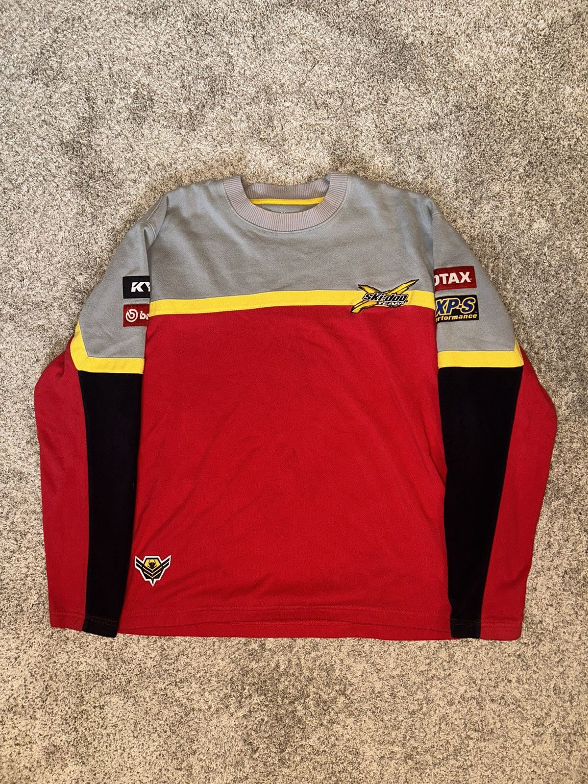 Vintage Vintage Ski Doo Team Crewneck Size US XL / EU 56 / 4 - 1 Thumbnail