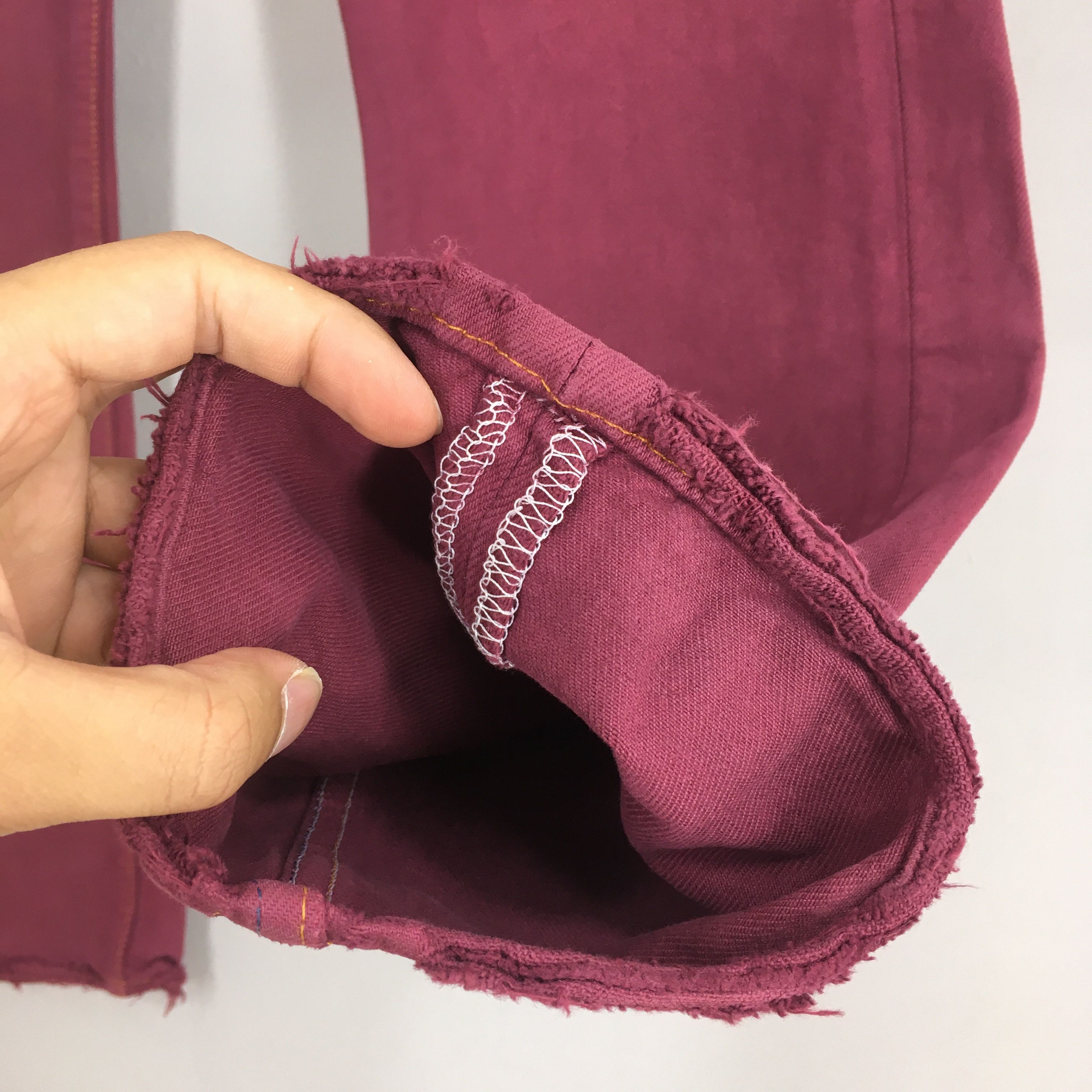 Levi's Size 30x31.5 Vintage 90s Levi's 501 Faded Red Jeans S1933 Size US 30 / EU 46 - 5 Thumbnail
