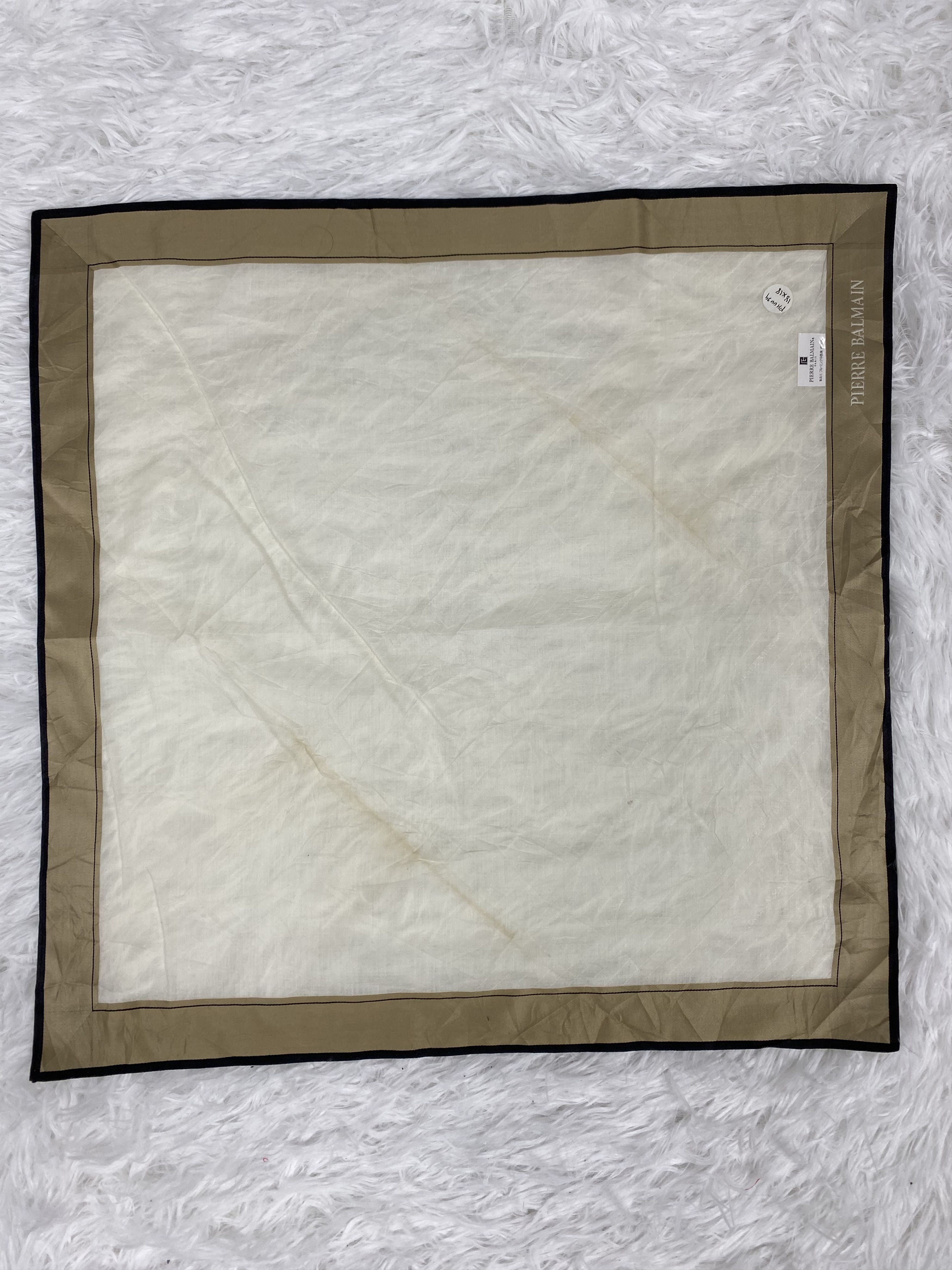 Pierre Balmain Vintage Pierre Balmain Handkerchief PH0039 Size ONE SIZE - 3 Thumbnail