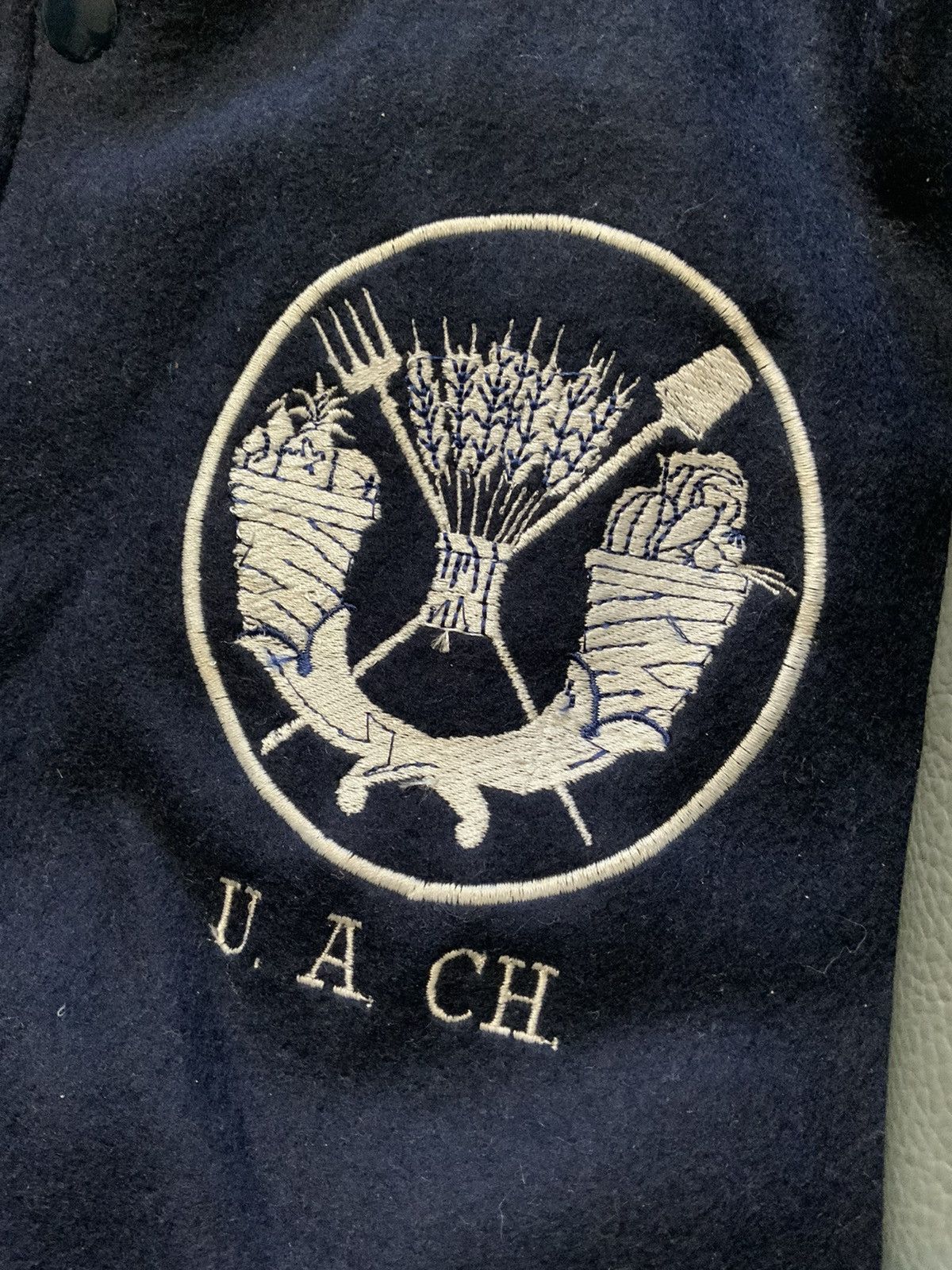 Vintage College Chapingo Agricultural Parasitology Letterman Jacket Size US S / EU 44-46 / 1 - 6 Thumbnail