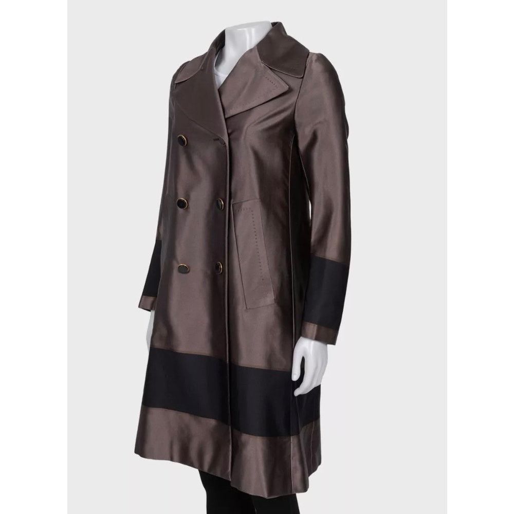 Gucci Gucci Double-Breasted A-Line Coat - IT 40 / S Size S / US 4 / IT 40 - 2 Thumbnail