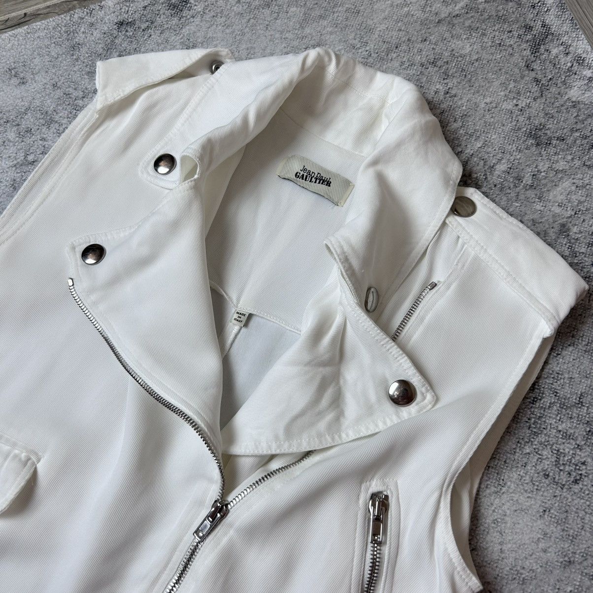 Jean Paul Gaultier Luxury Overall Jean Paul Gaultier Rare Vintage Size 28" / US 6 / IT 42 - 7 Thumbnail