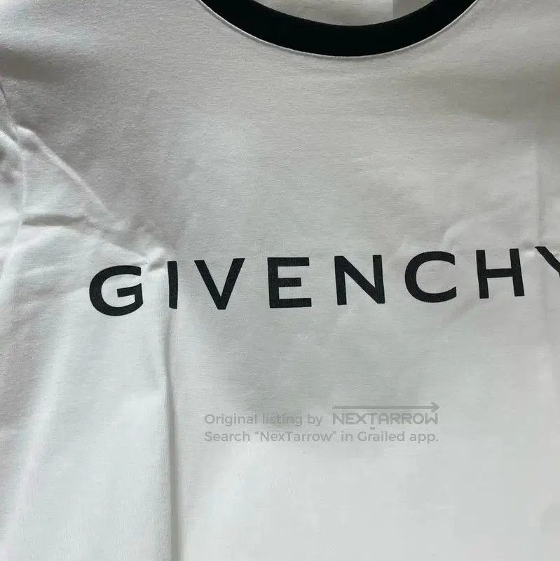 Givenchy Givenchy Women's White Cotton T-Shirt . Size L / US 10 / IT 46 - 8 Thumbnail