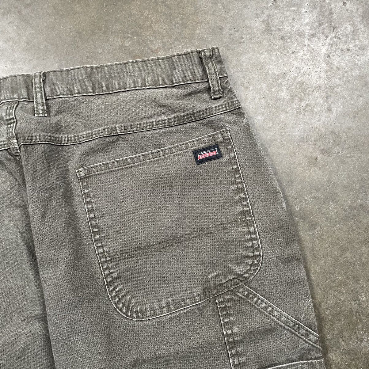 Dickies × Vintage Vintage Olive Green Dickies Carpenter Pants Workwear Skater Size US 38 / EU 54 - 3 Thumbnail