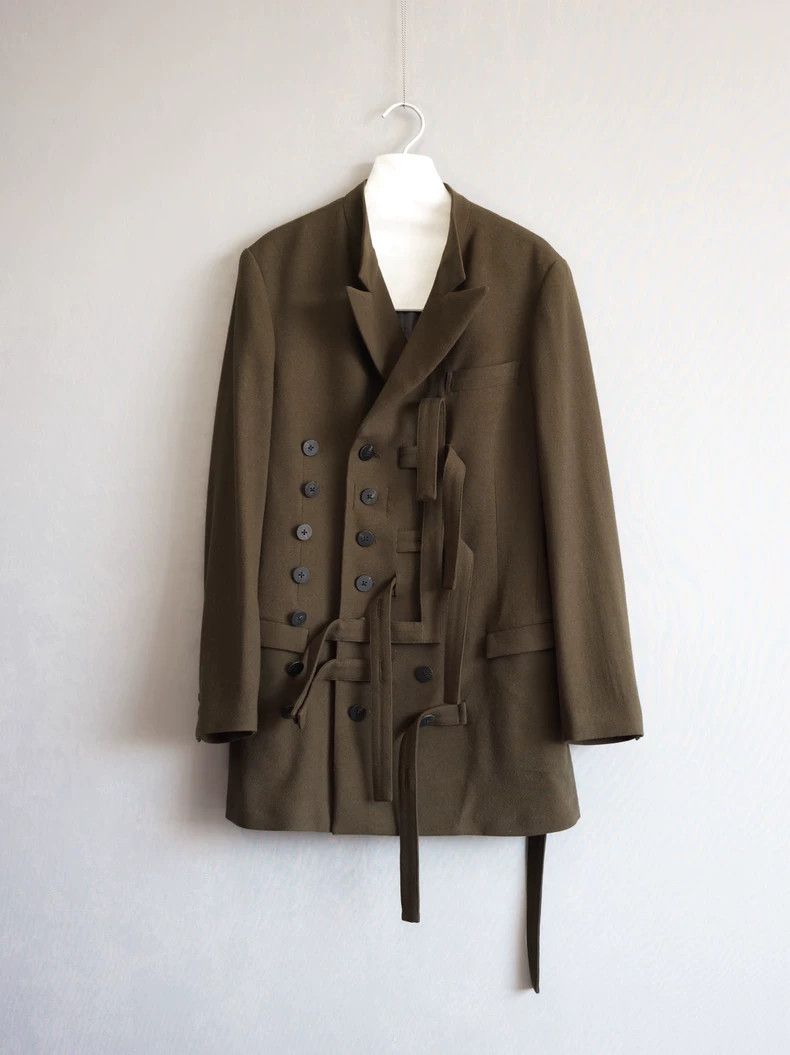 Yohji Yamamoto Yohji Yamamoto23 AW Stand Up Collar Banded Jacket 2503-Next Size US M / EU 48-50 / 2 - 1 Thumbnail