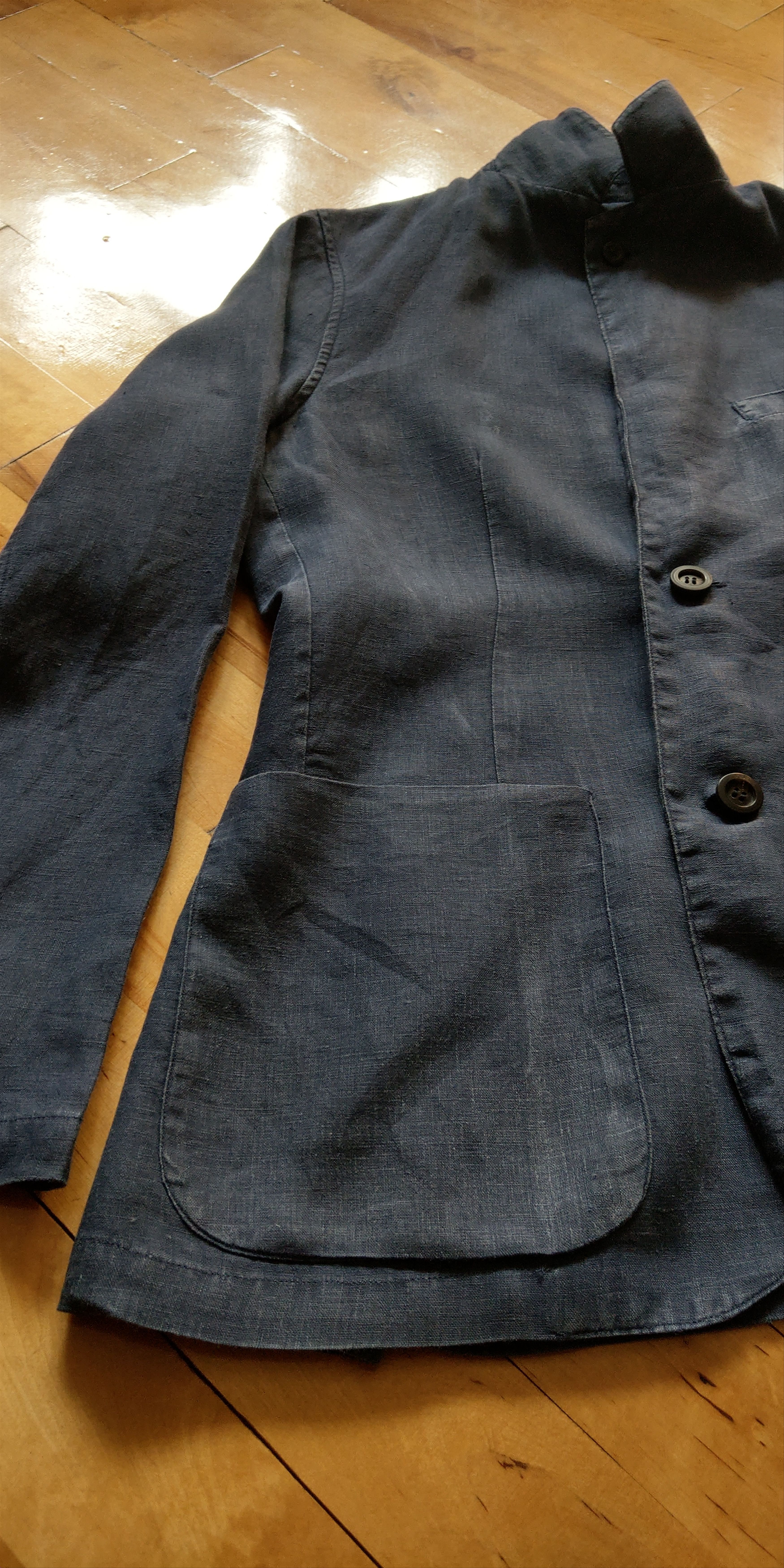 Our Legacy Vintage 100% Linen Kimono Jacket goth alt Darkfashion Rare Size XS / US 0-2 / IT 36-38 - 17 Thumbnail