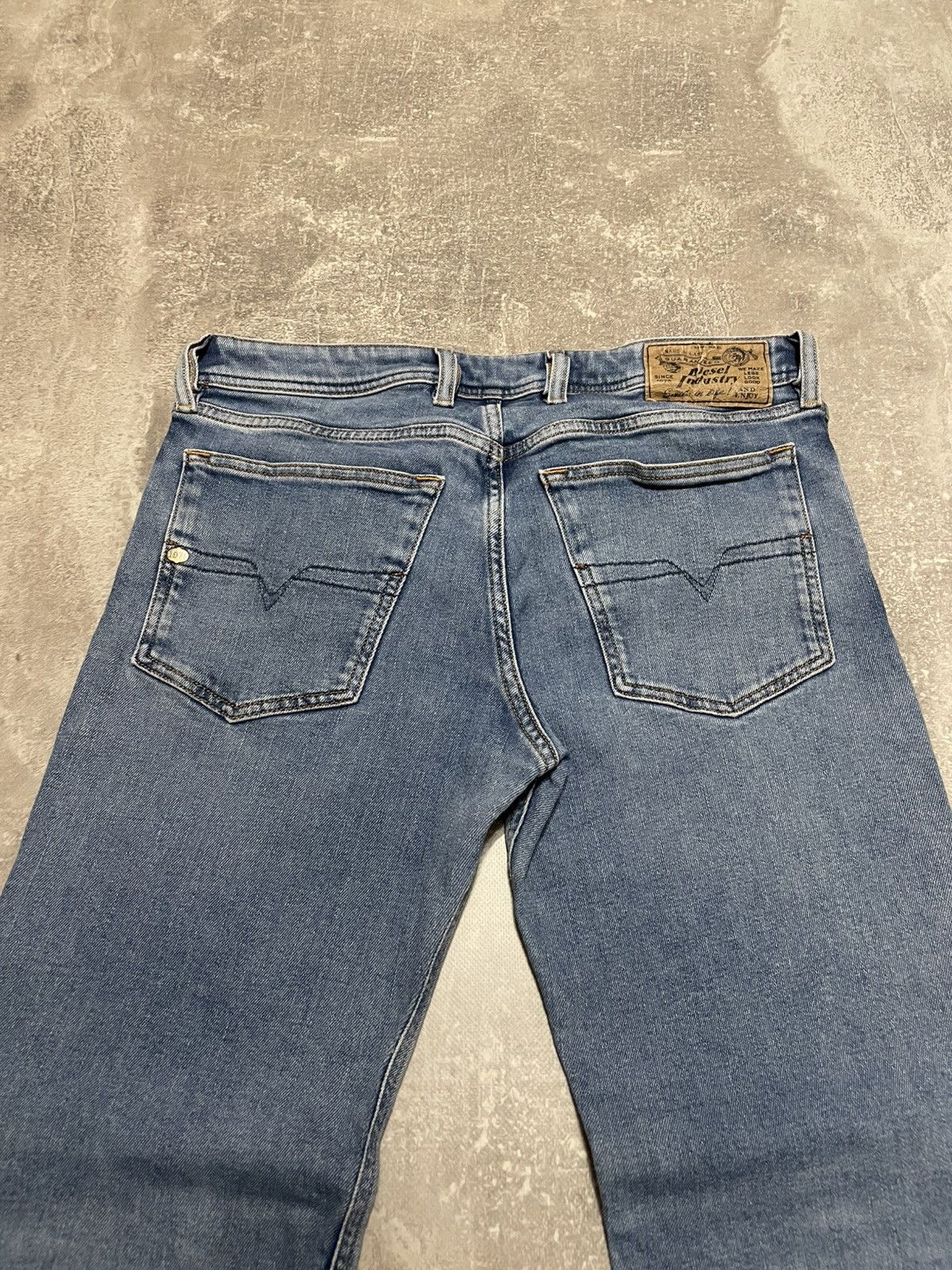 Diesel Vintage Diesel Distressed Denim Jeans Pants 31 Y2K Size US 31 - 3 Thumbnail