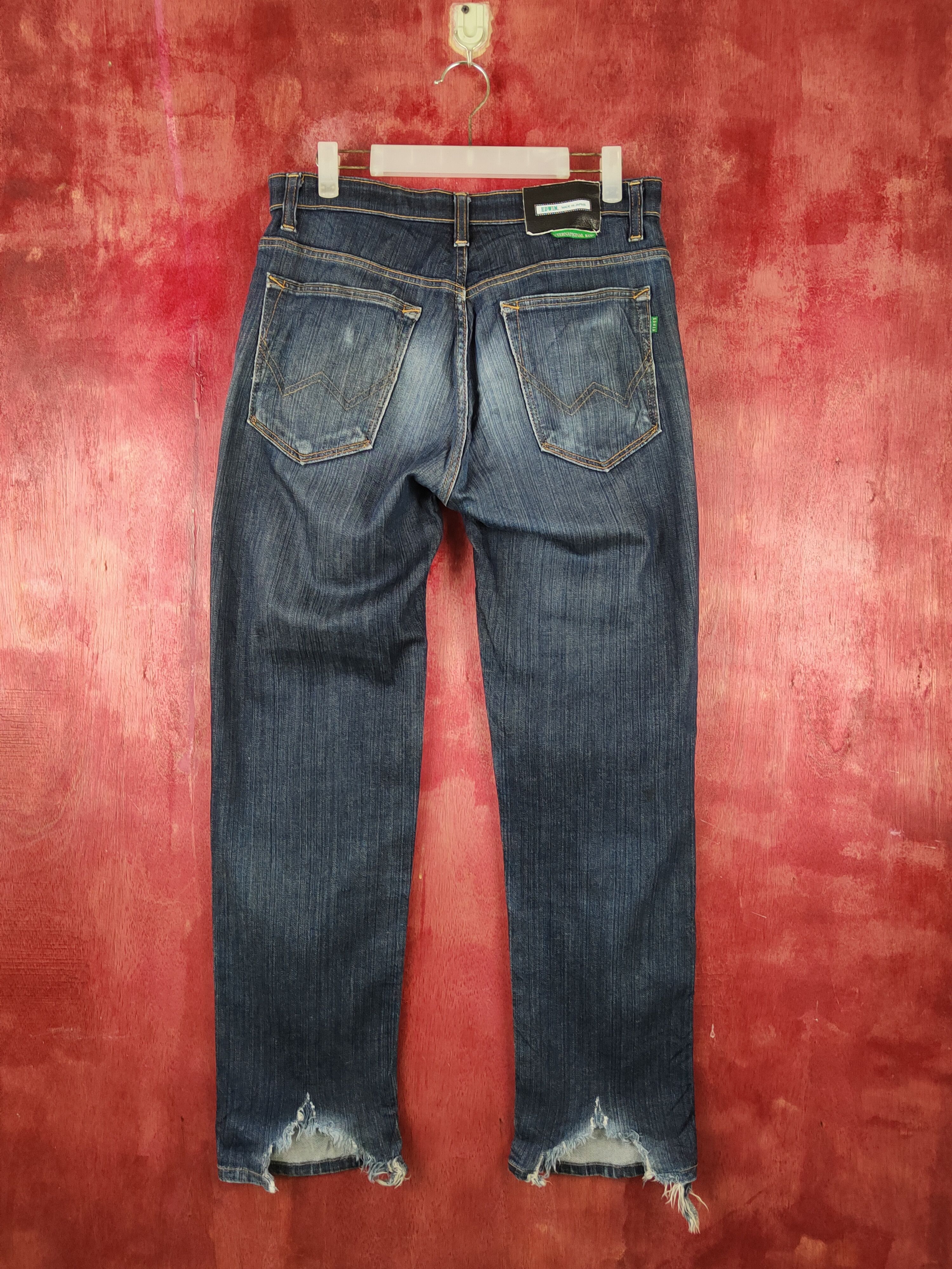 Edwin Edwin Dark Blue Faded Multipocket Denim #S1606 Size US 31 - 9 Thumbnail