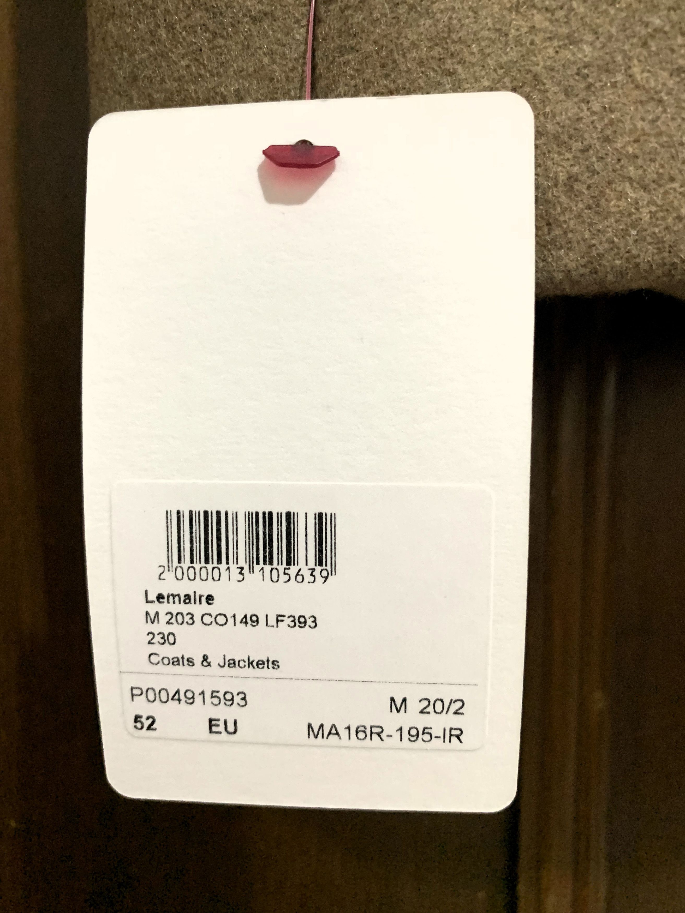 Lemaire Double Breasted Coat Size US L / EU 52-54 / 3 - 7 Thumbnail