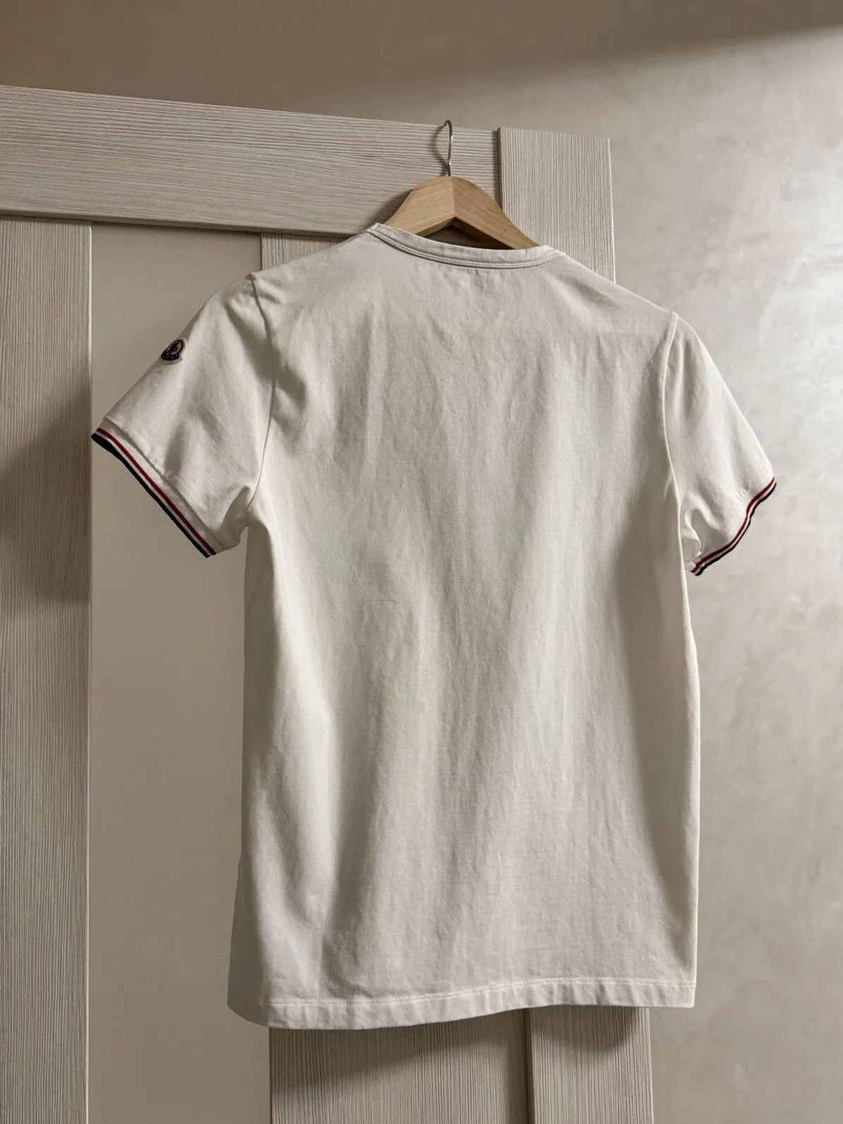 Moncler Moncler basic tee T-shirt logo vintage sleeve Size S Size US S / EU 44-46 / 1 - 9 Thumbnail