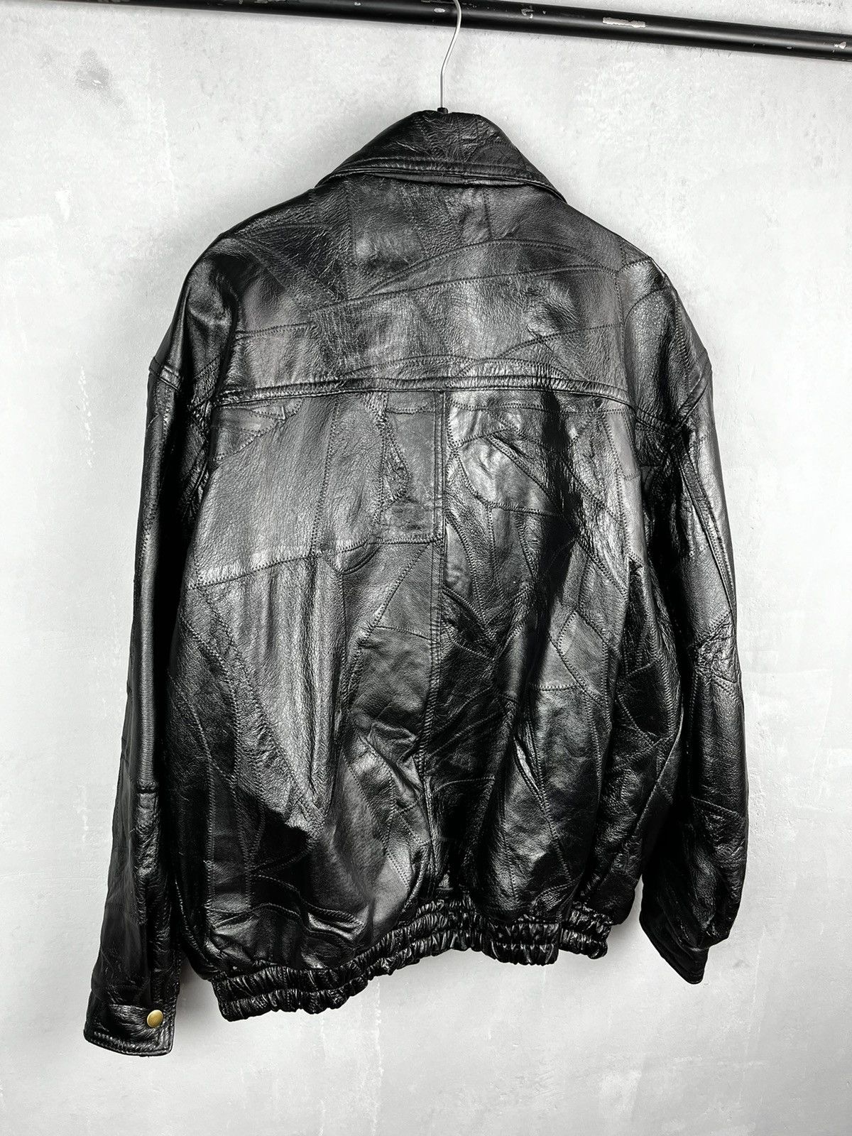 Genuine Leather × Vintage Vintage Leather Jacket bomber size L Size US L / EU 52-54 / 3 - 11 Thumbnail