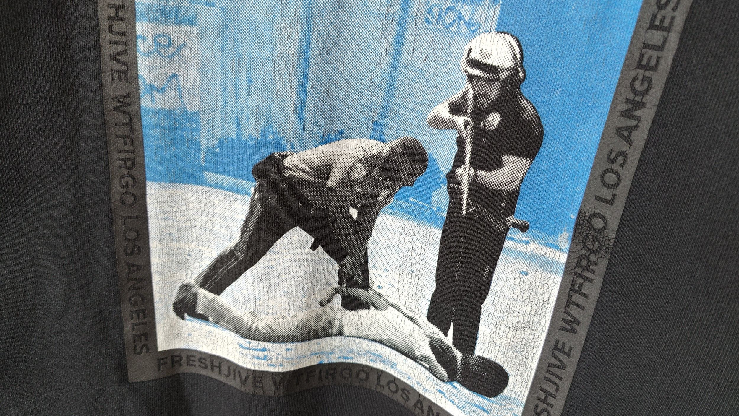 Freshjive Freshjive Riot Police Arrest Vintage Sweatshirt hoodie BLM Size US L / EU 52-54 / 3 - 3 Thumbnail