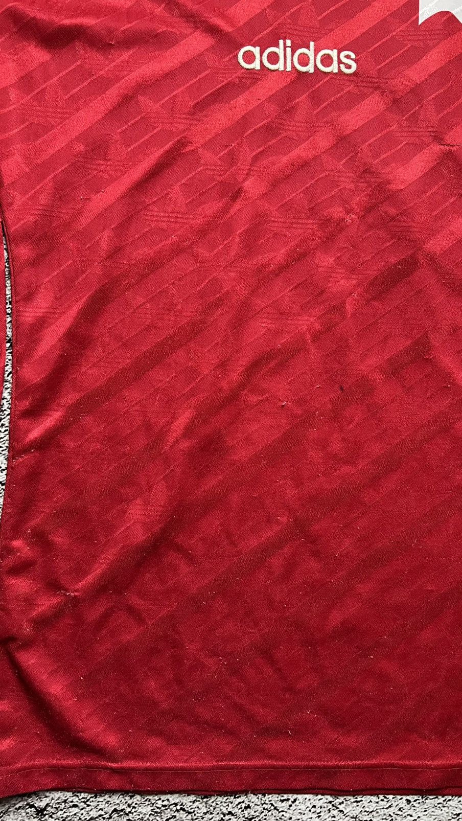 Adidas 1994 Matchworn⁉️Giorgi Chikhradze Georgia adidas jersey Size US XL / EU 56 / 4 - 6 Thumbnail