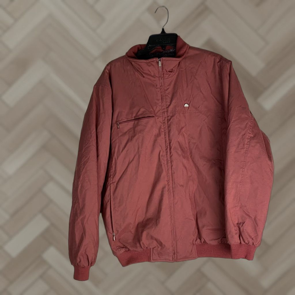 VINTAGE Lacoste Devanlay Jacket Unisex Adults L Bomber Jacket Multicolor 54/5 Mens Womens Girls Boys