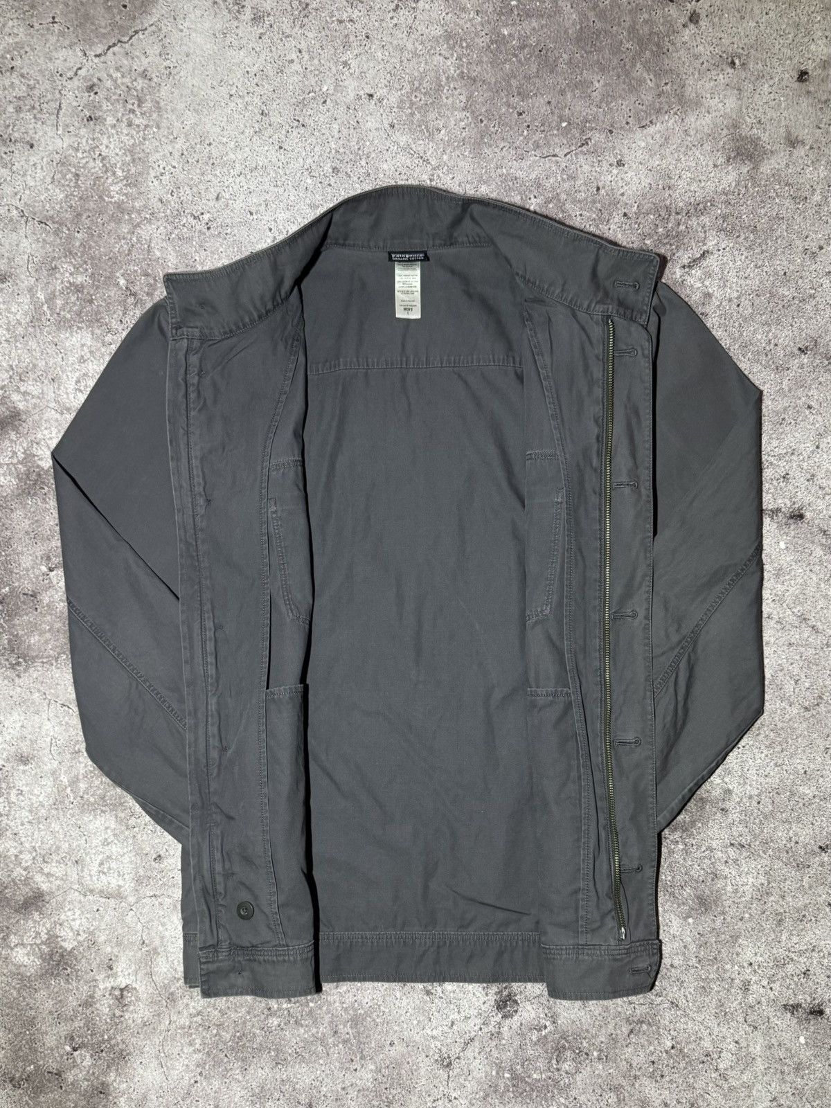 Patagonia × Vintage Patagonia Vintage Outdoor Overshot Grey Military Jacket Size US L / EU 52-54 / 3 - 6 Thumbnail