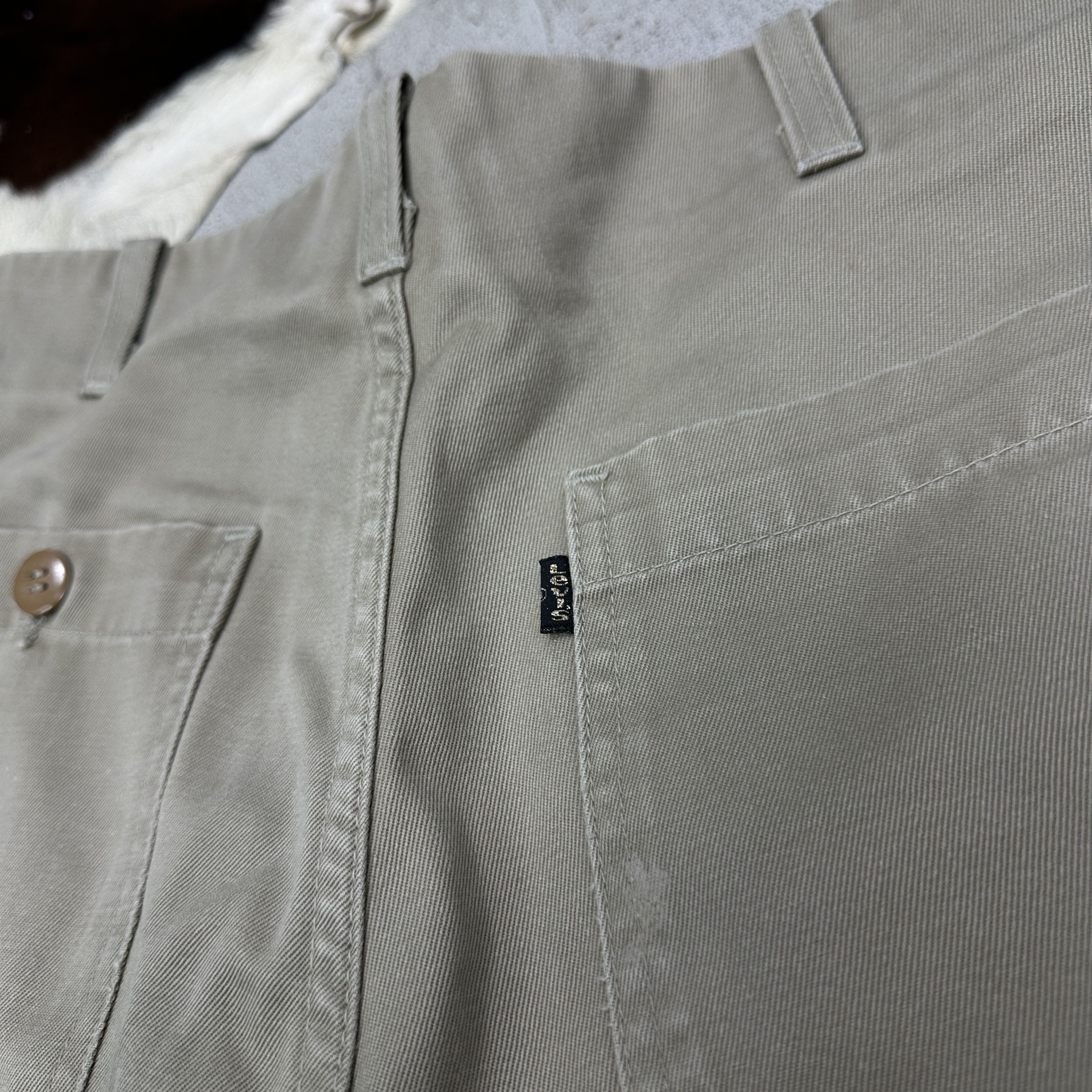 Levi's Vintage Gorpcore Levi’s Sta Prest Military Styled Pants Y2K Size US 30 / EU 46 - 4 Thumbnail