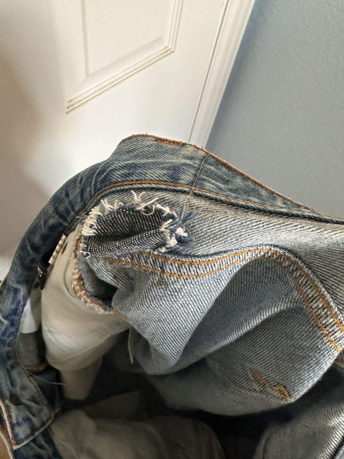 Nudie Jeans Nudie Jeans Gritty Jackson Indigo Worn Size US 31 - 3 Thumbnail
