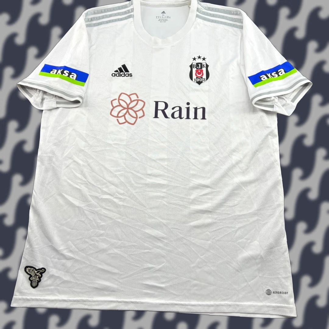Adidas Besiktas 2022 2023 Home Football Jersey Mens XL Adidas Shirt White Size US XL / EU 56 / 4 - 1 Thumbnail