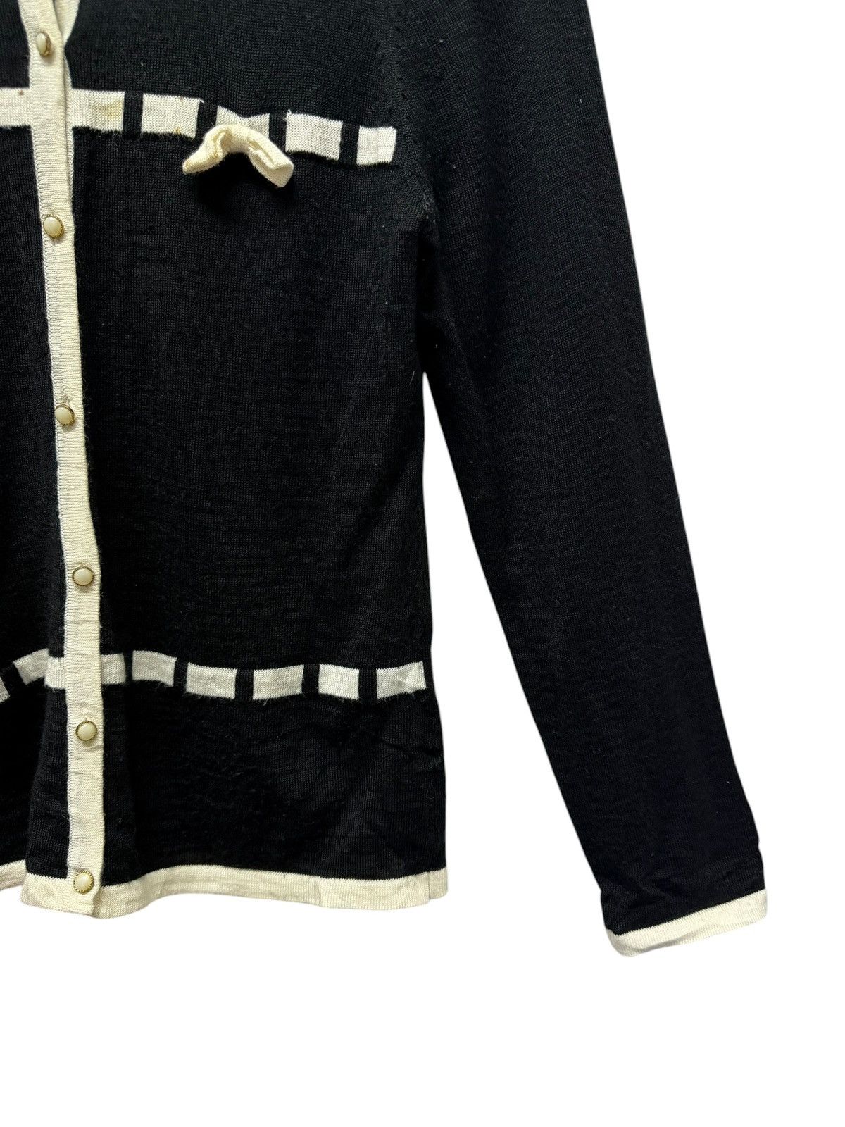 Aran Isles Knitwear Vintage Brodiaea Button Ups Knitwear Cardigan Size XS / US 0-2 / IT 36-38 - 2 Thumbnail
